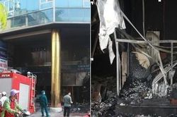 Cháy cửa hàng kinh doanh thiết bị vệ sinh, nhân viên kịp thoát nạn