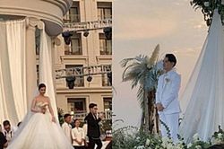 Đông Nhi và Ông Cao Thắng rơi lệ trong giây phút hạnh phúc nhất đám cưới