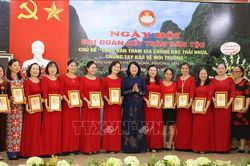 Phó Chủ tịch nước dự ngày hội đại đoàn kết toàn dân tộc tại Ninh Bình