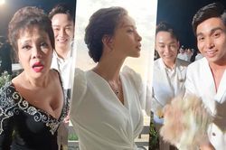 Bị ép nhận hoa cưới của Đông Nhi, Ngô Thanh Vân ngộ ra: 'Tình yêu là phải giật thôi!'