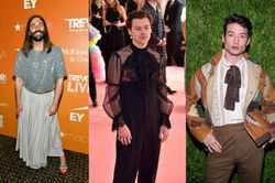 Các nam thần Hollywood khiến fan hoảng hồn vì style đồng bóng tại Met Gala