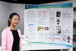 Nữ sinh nhỏ tuổi phát minh băng sơ cứu lỏng