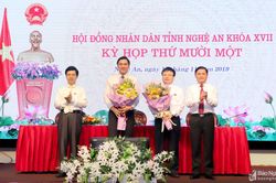 Nghệ An bầu 2 Phó Chủ tịch Ủy ban nhân dân tỉnh