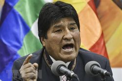 Nhà lãnh đạo Evo Morales gửi thông điệp đầu tiên sau khi từ chức