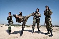 Bí ẩn sức mạnh đội đặc nhiệm nữ Ninja sát thủ của Iran
