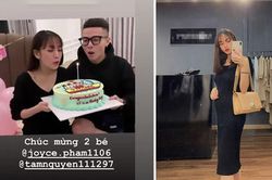 'Chơi chất' như con gái đại gia Minh Nhựa, tổ chức tiệc cùng bạn bè chỉ để… đoán giới tính em bé trong bụng