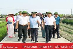 Hà Tĩnh khảo sát, nghiên cứu các mô hình kinh tế tiêu biểu tại Thái Bình
