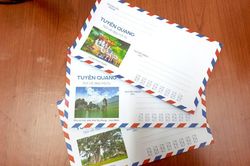 332 nghìn tem, phong bì bưu chính quảng bá du lịch