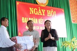 Gia Lai: Tưng bừng Ngày hội Đại đoàn kết thôn Xuân An 3