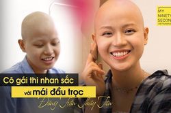 Cô gái Ngoại thương thi nhan sắc với mái đầu trọc: Xinh đẹp nằm ở tự tin