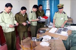 Xử lý số lượng lớn hàng kém chất lượng, nhái nhãn mác nước ngoài