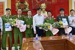Khen thưởng vụ bắt giữ đối tượng chuyên trộm cắp thiết bị tại các trạm BTS