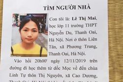 Nữ sinh cấp 3 ở Hà Nội mất tích bí ẩn sau giờ học thêm môn Toán
