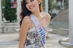 Tường San nói gì khi dừng chân Top 8 Hoa hậu Quốc tế 2019?