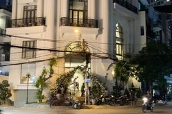 Biệt thự của Bảo Thy được trang hoàng trước lễ cưới