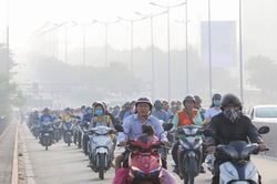 TP Hồ Chí Minh: Toàn bộ trạm đo mức ô nhiễm không khí hiện 'màu nguy hiểm'