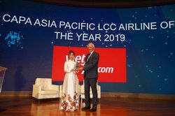 CAPA vinh danh Vietjet với giải thưởng 'hãng hàng không chi phí thấp tại Châu Á Thái Bình Dương 2019'