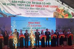 Khai mạc tuần lễ giới thiệu cây ăn quả có múi và nông, thủy sản an toàn