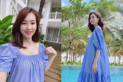 Mặc váy rộng thùng thình làm rộ tin đồn bầu bí lần 2, Đặng Thu Thảo vẫn đẹp bất chấp xứng danh 'thần tiên tỷ tỷ'