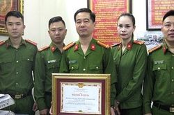 Bộ Công an tặng bằng khen cho đội 8, Phòng CSHS, Công an TP Hà Nội