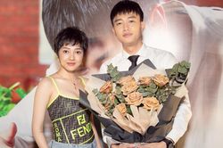 Bảo Anh đến mừng Quốc Trường ra mắt phim