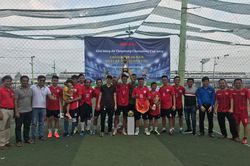 Đội bóng Đoàn Thanh niên EVNHCM vô địch Tienphong Champions Cup 2019