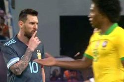Messi bị tố hành xử lỗ mãng với HLV trưởng ĐT Brazil
