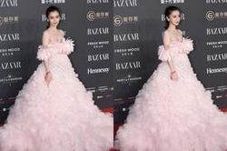 Angelababy mặc váy bồng bềnh như nàng tiên hoa đẹp lấn át dàn sao nữ trên thảm đỏ