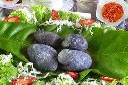 Món sỏi mầm độc đáo ở Hậu Giang