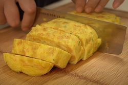 Cách làm trứng cuộn nhiều tầng chuẩn vị Hàn Quốc