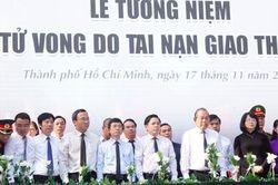Tưởng niệm nạn nhân thiệt mạng do tai nạn giao thông