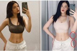 Linh Ka khoe eo thon cùng cơ bụng 'căng cực', nhưng dân tình vẫn soi ra rèm cửa phía sau có gì đó sai sai