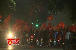 Công an Hà Nội phân luồng, đảm bảo an toàn giao thông phục vụ trận đấu bóng đá Việt Nam - Thái Lan