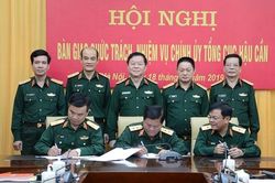 Bàn giao chức trách, nhiệm vụ Bí thư Đảng ủy, Chính ủy Tổng cục Hậu cần