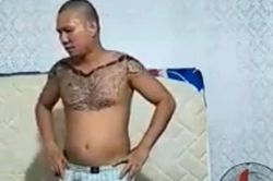 Công an làm việc với gã chồng đánh vợ dã man rồi quay clip tung lên mạng