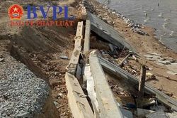 Cận cảnh tuyến kè chục tỉ tanh bành khi chưa kịp bàn giao