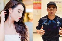 Nhan sắc bạn gái tin đồn của 'Messi Thái' và Quang Hải