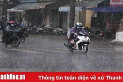 Thanh Hóa mưa rét, bão Kalmaegi đang tiến vào Biển Đông