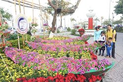 Từ ngày 17 đến 29-1-2020 diễn ra Hội Hoa xuân Nha Trang - Khánh Hòa