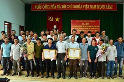 Khen thưởng tàu cá cứu 41 ngư dân gặp nạn trên quần đảo Trường Sa