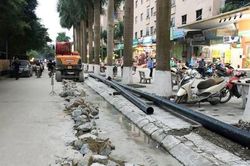 Nước mặt sông Đuống 'chen ngang' các vùng quy hoạch cấp nước cũ