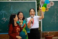 Diễn viên Lan Phương mong thầy cô nhẫn nại, yêu thương, không làm tổn thương học sinh
