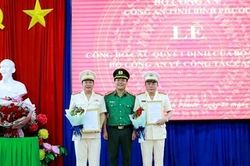 Công an Bình Phước có 2 Phó giám đốc mới