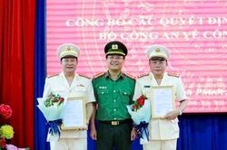 Bộ Công an bổ nhiệm nhân sự mới