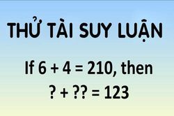 Câu đố thử tài suy luận thách bạn giải trong 15 giây