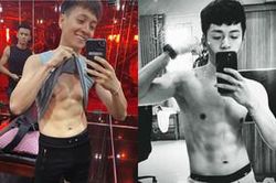 Ngô Kiến Huy bất ngờ khoe body 6 múi khiến bao người tròn xoe mắt ngưỡng mộ