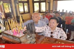 Bộ Văn hóa và Nghệ thuật Campuchia viếng, dâng hoa, dâng hương Đền thờ Chủ tịch Tôn Đức Thắng