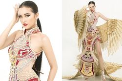 Hé lộ trang phục dân tộc mới lạ của Ngọc Châu tại 'Hoa hậu Siêu quốc gia 2019'