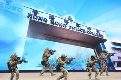 Người đàn ông Hong Kong bị bắt vì chụp ảnh biệt đội Phi Hổ