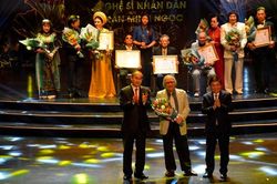 TP.HCM: Vinh danh các nghệ sĩ được Nhà nước trao tặng danh hiệu cao quý